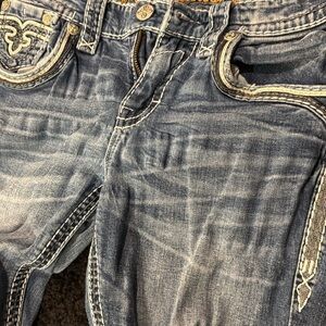 Rock Revival Light Blue Relaxed Jeans